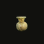 Ancient Roman Glass Cosmetic Balm Jar | Roman Period Artifact 1st–3rd Century AD - Found in Galilee