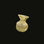 Ancient Roman Glass Cosmetic Balm Jar | Roman Period Artifact 1st–3rd Century AD - Found in Jericho, Israel