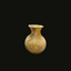 Roman Amber Glass Cosmetic Jar | Roman Period Artifact 100–300 AD