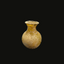 Roman Amber Glass Cosmetic Jar | Roman Period Artifact 100–300 AD