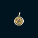 First Jewish Revolt Bronze Prutah Coin Pendant | Judea | 66–73 AD | 925 Silver Bezel
