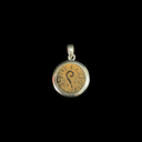 Pontius Pilate Bronze Prutah Coin Pendant | Judea | 26–36 AD | 925 Silver Bezel