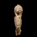 A Marble Trapezophoros Leg in the Form of a Lion, circa 100 A.D.