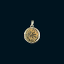First Jewish Revolt Bronze Prutah Coin Pendant | Judea | 66–73 AD | 925 Silver Bezel