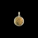 Pontius Pilate Bronze Prutah Coin Pendant | Judea | 26–36 AD | 925 Silver Bezel