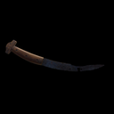 Viking Iron Knife, 12th Century, Original Blade with Restored Handle