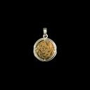 Pontius Pilate Bronze Prutah Coin Pendant | Judea | 26–36 AD | 925 Silver Bezel