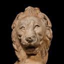 A Marble Trapezophoros Leg in the Form of a Lion, circa 100 A.D.