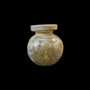 Roman Glass Cosmetic Jar | Time of Jesus Artifact 1st Century AD - Found in Jerusalem