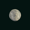 Ancient Roman Silver Coin of Emperor Nero (AD 54–68) – Eagle Reverse