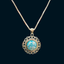 Timeless Elegance Roman Glass Pendant