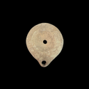 Roman Terracotta Oil Lamp – Jerusalem Region | Early Roman Period Artifact | ca. 1st–3rd Century AD