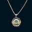 Timeless Elegance Roman Glass Pendant