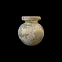 Roman Glass Cosmetic Jar | Time of Jesus Artifact 1st Century AD - Found in Jerusalem