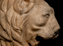 A Marble Trapezophoros Leg in the Form of a Lion, circa 100 A.D.