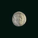 Ancient Roman Silver Coin of Emperor Nero (AD 54–68) – Eagle Reverse