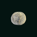 Ancient Roman Silver Coin of Emperor Nero (AD 54–68) – Eagle Reverse