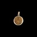 Pontius Pilate Bronze Prutah Coin Pendant | Judea | 26–36 AD | 925 Silver Bezel