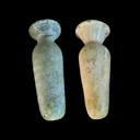 Roman Glass Unguentaria Pair – Jerusalem | 1st Century AD | FOUND TOGETHER