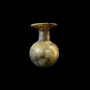 Ancient Roman Glass Cosmetic Balm Jar | Roman Period Artifact 1st–3rd Century AD - Found in Jericho, Israel