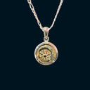 Widow’s Mite Pendant - Authentic Biblical Coin in Sterling Silver