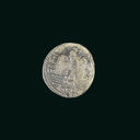 Ancient Roman Silver Coin of Emperor Nero (AD 54–68) – Eagle Reverse
