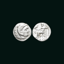 Alexander the Great Silver Drachm | Head of Herakles & Zeus Enthroned | 336–323 BC