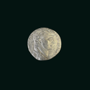 Ancient Roman Silver Coin of Emperor Nero (AD 54–68) – Eagle Reverse | Youthful