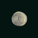 Ancient Roman Silver Coin of Emperor Nero (AD 54–68) – Eagle Reverse | old