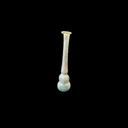 Roman Glass Double-Bulb Unguentarium from Jerusalem | Time of Jesus | 1st Century AD