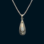 Eternal Drop Sterling Silver Pendant with 2,000-Year-Old Roman Glass