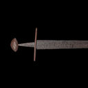 Medieval Crusader Iron Longsword with Brazil-Nut Pommel | 12th–13th Century AD