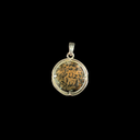 Pontius Pilate Bronze Prutah Coin Pendant | Judea | 26–36 AD | 925 Silver Bezel