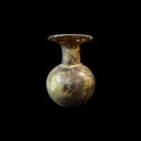 Ancient Roman Glass Cosmetic Balm Jar | Roman Period Artifact 1st–3rd Century AD - Found in Jericho, Israel