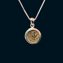 Widow’s Mite Pendant - Authentic Biblical Coin in Sterling Silver