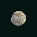 Ancient Roman Silver Coin of Emperor Nero (AD 54–68) – Eagle Reverse