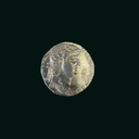 Ancient Roman Silver Coin of Emperor Nero (AD 54–68) – Eagle Reverse