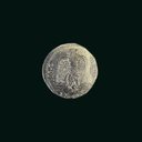 Ancient Roman Silver Coin of Emperor Nero (AD 54–68) – Eagle Reverse