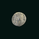 Ancient Roman Silver Coin of Emperor Nero (AD 54–68) – Eagle Reverse