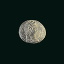 Ancient Roman Silver Coin of Emperor Nero (AD 54–68) – Eagle Reverse