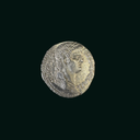 Ancient Roman Silver Coin of Emperor Nero (AD 54–68) – Eagle Reverse