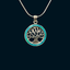 Tree of Life Roman Glass Pendant