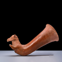 Parthian Terracotta Horse Rhyton | Mesopotamian Drinking Vessel | 332–30 BC