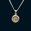 Widow’s Mite Pendant - Authentic Biblical Coin in Sterling Silver
