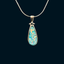 Radiant Teardrop Roman Glass Pendant