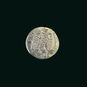Ancient Roman Silver Coin of Emperor Nero (AD 54–68) – Eagle Reverse
