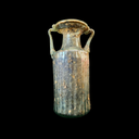 Roman Glass Cosmetics Jar with Handles | Roman Period Artifact 100–300 AD