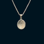 Eternal Oval Roman Glass Pendant