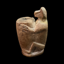 Ancient Egyptian Monkey-Form Kohl Vessel  New Kingdom | c. 1550–1070 BC