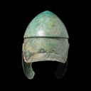Chalcidian Bronze Helmet with Cheek Guards